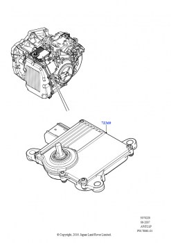 Модули и датчики коробки передач (6-ступенчатая АКПП AWF21)