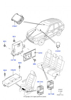 Модули и датчики автомобиля (Салон АвтомобилЯ)